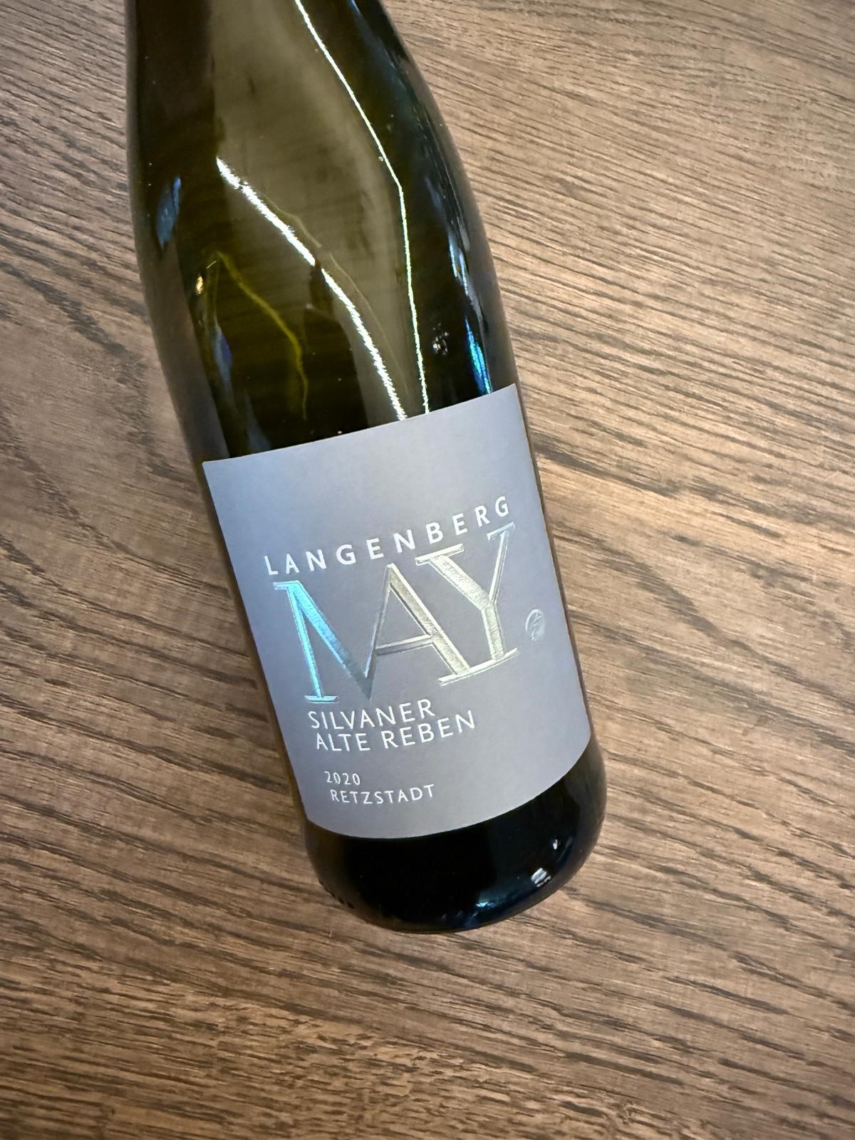 WINGUT MAY SILVANER LANGENBERG ALTE REBEN 2020 VDP.ERSTE LAGE